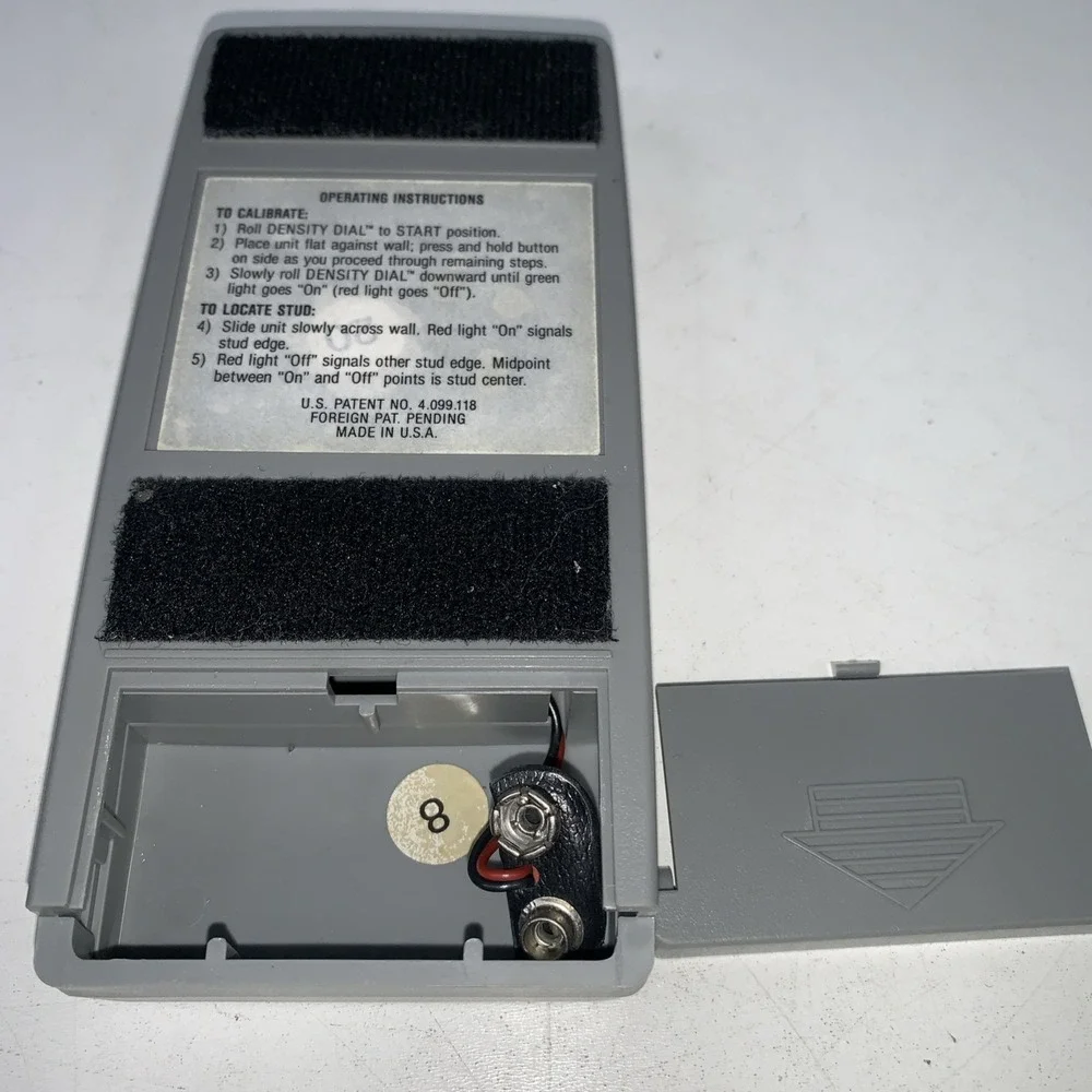Vintage Zircon StudSensor 2‎ Electronic Wall Stud Finder Works II Working Tested